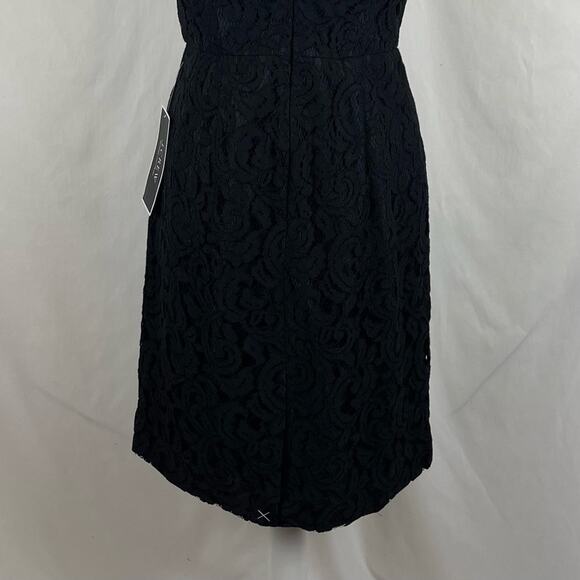 J Crew Sheer Black Lace Party Event Occasion Sheath Dress NWT Size 6 - Picture 7 of 14
